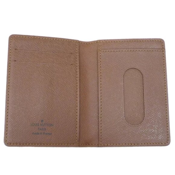 Authentic LOUIS VUITTON Porte Cartes Pass Vertical Card Holder - Picture 8 of 12